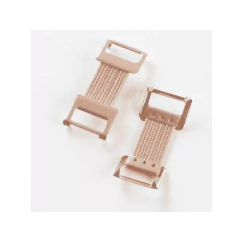 4 ATTACHES ÉLASTIQUES POUR BANDES BIFLEX (lot de 2 paires d'agrafes) 4 ATTACHES ÉLASTIQUES POUR BANDES BIFLEX (lot de 2 paires d'agrafes)