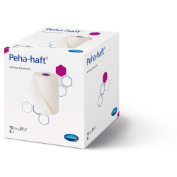 Peha-haft Sans Latex - Bandes cohésives adhère sur elle-même sans coller à la peau 4 mètres
