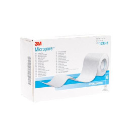 3M™ Micropore™ - Sparadrap SANS Dévidoir 9,14m x 2,50cm x12