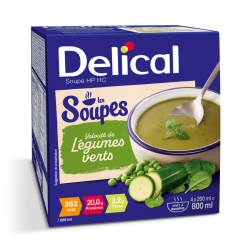 Délical Soupes Velouté pack 4 x 200ml