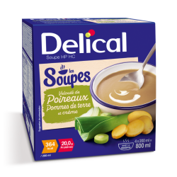 Délical Soupes Velouté pack 4 x 200ml