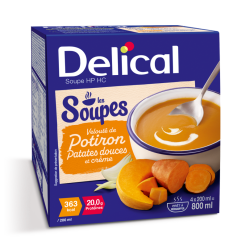 Délical Soupes Velouté pack 4 x 200ml