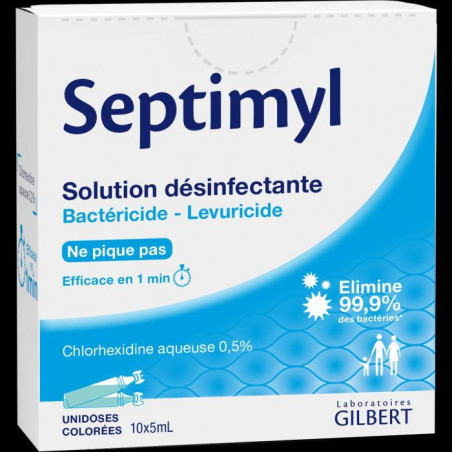 Chlorhexidine 2% Septimyl 10 unidose de 5ml