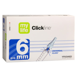 MYLIFE Aiguille pour stylo à insuline 6mm / 100