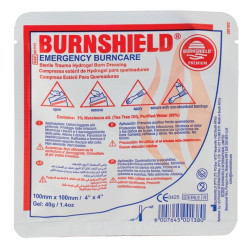 compresse anti brulures  Burnshield 10 X 10 cm (par 10 pcs)  sur comande