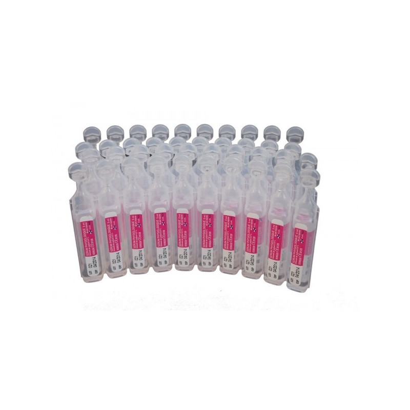 30 Doses de Sérum Physiologique stériles 5ml